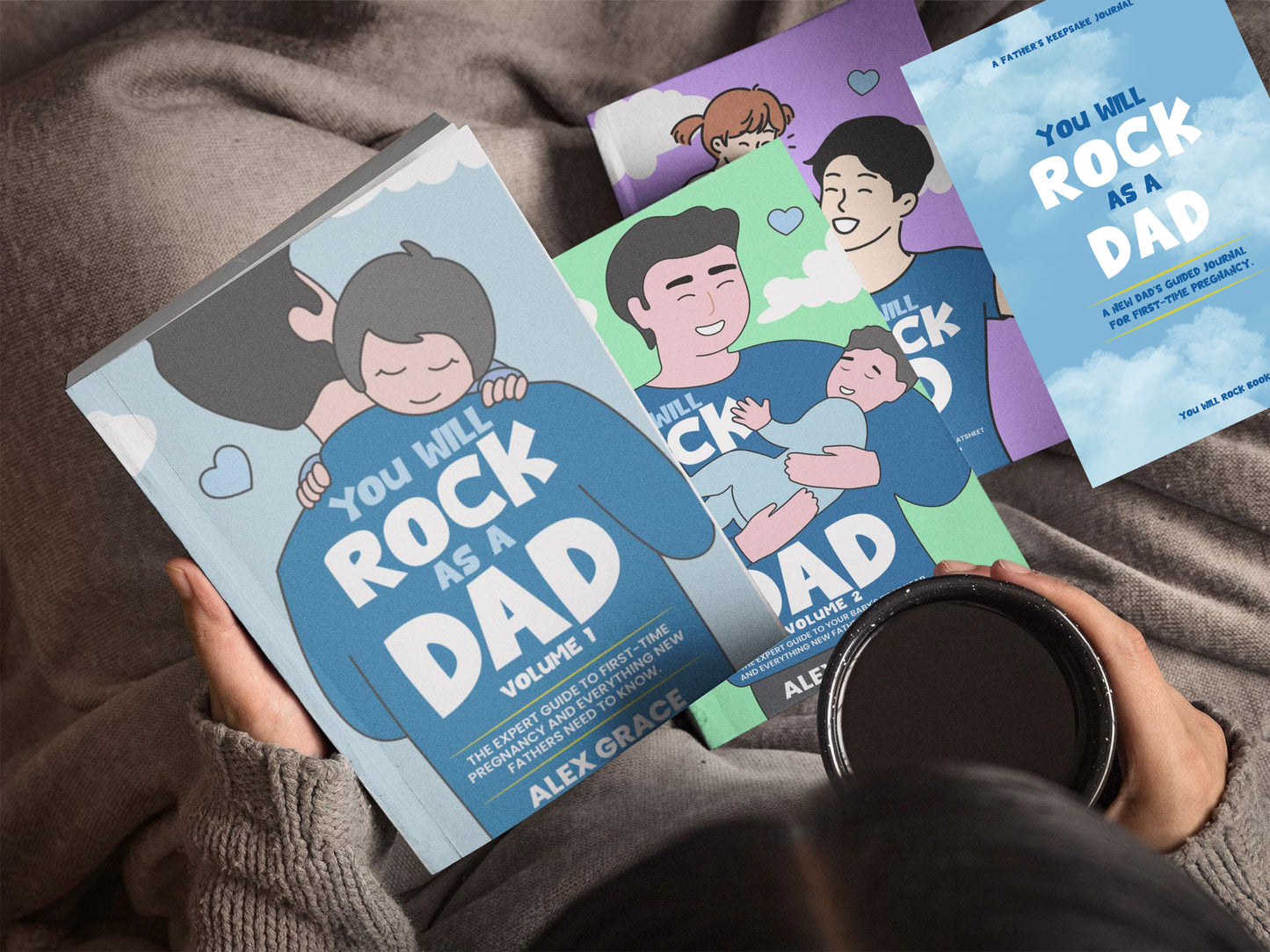 The 4 Pack Ultimate New Dad Bundle: You Will Rock As a Dad! 4 Volume Set (Paperback)