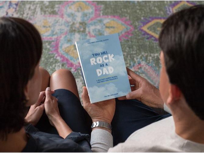 You Will Rock As a Dad!: A Guided Journal to Capture the Journey of Fatherhood – Thoughtful Gift for New Dads