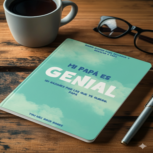 ¡Mi Papá es Genial!: 101 Razones Por Las Que Te Quiero, Papá: Diario Guiado Para Rellenar y Regalar a Papá (Reasons Why I Love You) (Spanish Paperback)