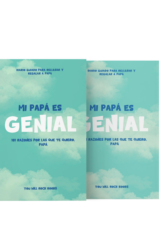 ¡Mi Papá es Genial!: 101 Razones Por Las Que Te Quiero, Papá: Diario Guiado Para Rellenar y Regalar a Papá (Reasons Why I Love You) (Spanish Paperback 2)