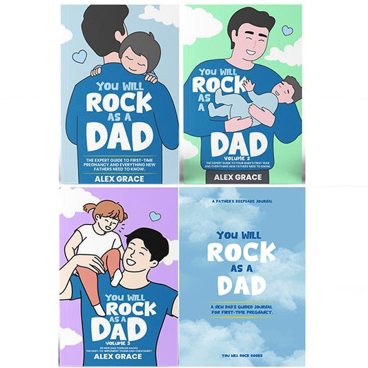 The 4 Pack Ultimate New Dad Bundle: You Will Rock As a Dad! 4 Volume Set (Paperback)