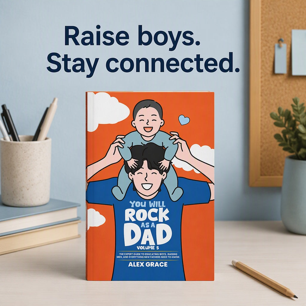 Educating Boys, Raising Men — book in an everyday setting