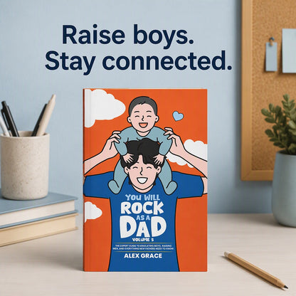 Educating Boys, Raising Men — book in an everyday setting